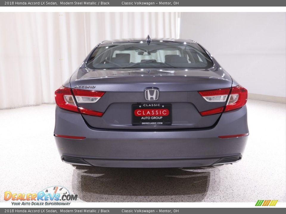 2018 Honda Accord LX Sedan Modern Steel Metallic / Black Photo #18