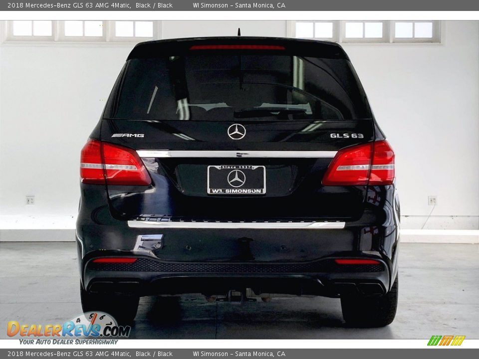 2018 Mercedes-Benz GLS 63 AMG 4Matic Black / Black Photo #3