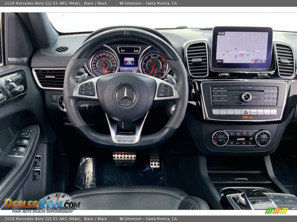 Dashboard of 2018 Mercedes-Benz GLS 63 AMG 4Matic Photo #4