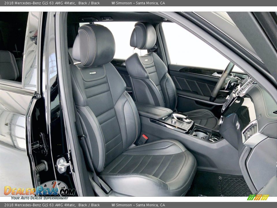 Front Seat of 2018 Mercedes-Benz GLS 63 AMG 4Matic Photo #6