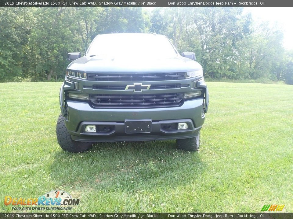 2019 Chevrolet Silverado 1500 RST Crew Cab 4WD Shadow Gray Metallic / Jet Black Photo #4