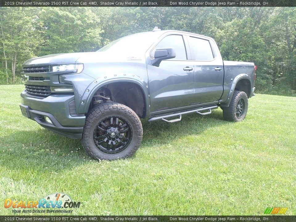 2019 Chevrolet Silverado 1500 RST Crew Cab 4WD Shadow Gray Metallic / Jet Black Photo #5