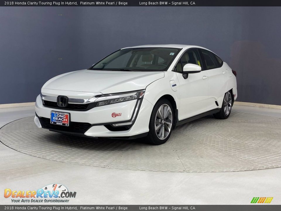 Front 3/4 View of 2018 Honda Clarity Touring Plug In Hybrid Photo #3
