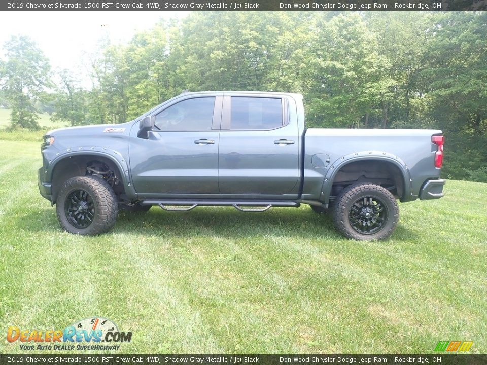 2019 Chevrolet Silverado 1500 RST Crew Cab 4WD Shadow Gray Metallic / Jet Black Photo #6