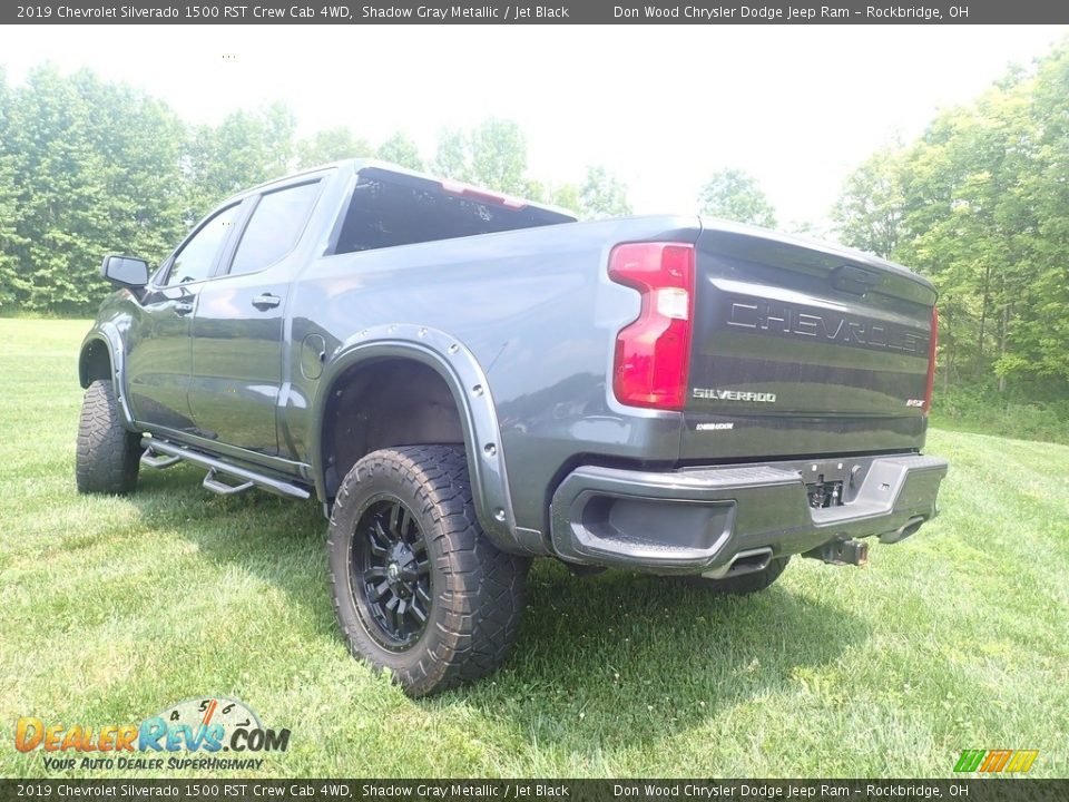 2019 Chevrolet Silverado 1500 RST Crew Cab 4WD Shadow Gray Metallic / Jet Black Photo #7