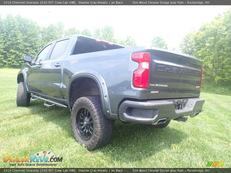 2019 Chevrolet Silverado 1500 RST Crew Cab 4WD Shadow Gray Metallic / Jet Black Photo #7