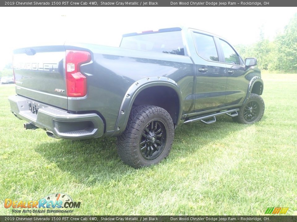 2019 Chevrolet Silverado 1500 RST Crew Cab 4WD Shadow Gray Metallic / Jet Black Photo #9