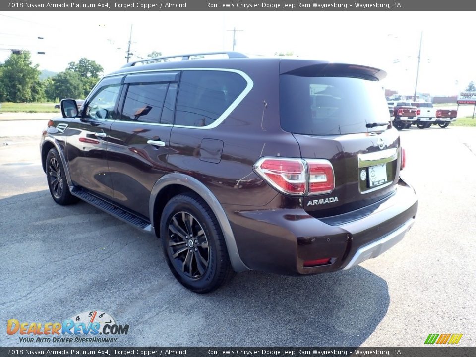 2018 Nissan Armada Platinum 4x4 Forged Copper / Almond Photo #3