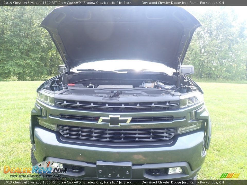 2019 Chevrolet Silverado 1500 RST Crew Cab 4WD Shadow Gray Metallic / Jet Black Photo #11