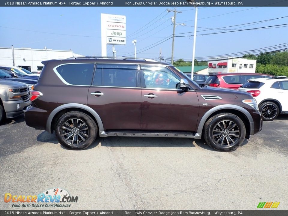 Forged Copper 2018 Nissan Armada Platinum 4x4 Photo #6