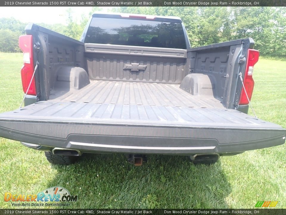 2019 Chevrolet Silverado 1500 RST Crew Cab 4WD Shadow Gray Metallic / Jet Black Photo #14