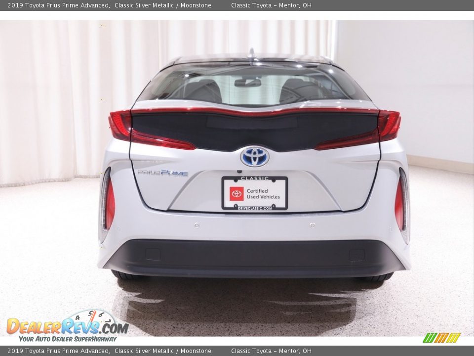 2019 Toyota Prius Prime Advanced Classic Silver Metallic / Moonstone Photo #21