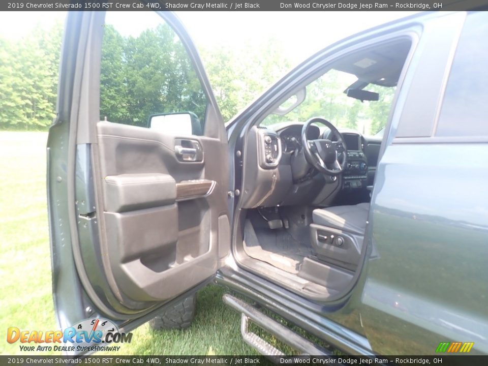 2019 Chevrolet Silverado 1500 RST Crew Cab 4WD Shadow Gray Metallic / Jet Black Photo #16