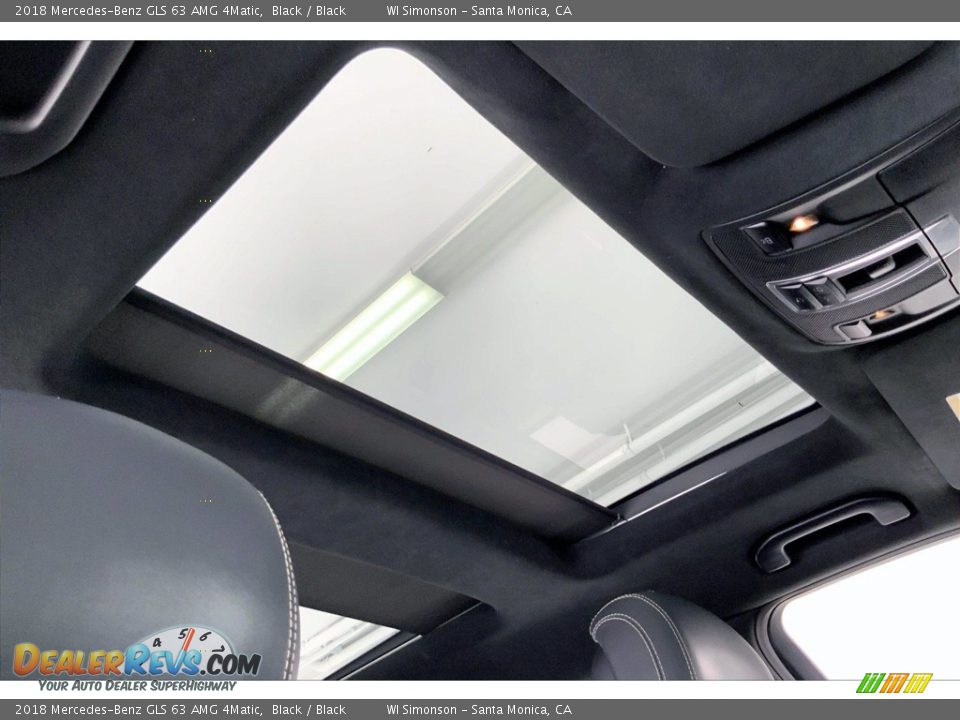 Sunroof of 2018 Mercedes-Benz GLS 63 AMG 4Matic Photo #25