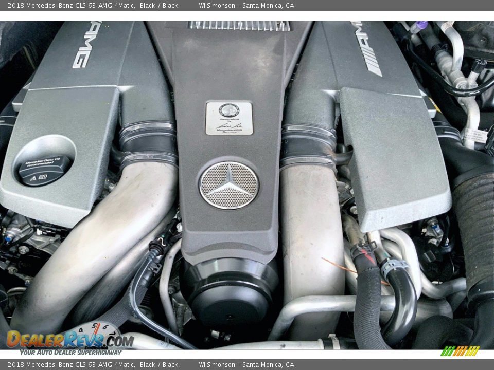 2018 Mercedes-Benz GLS 63 AMG 4Matic 5.5 Liter AMG biturbo DOHC 32-Valve VVT V8 Engine Photo #32