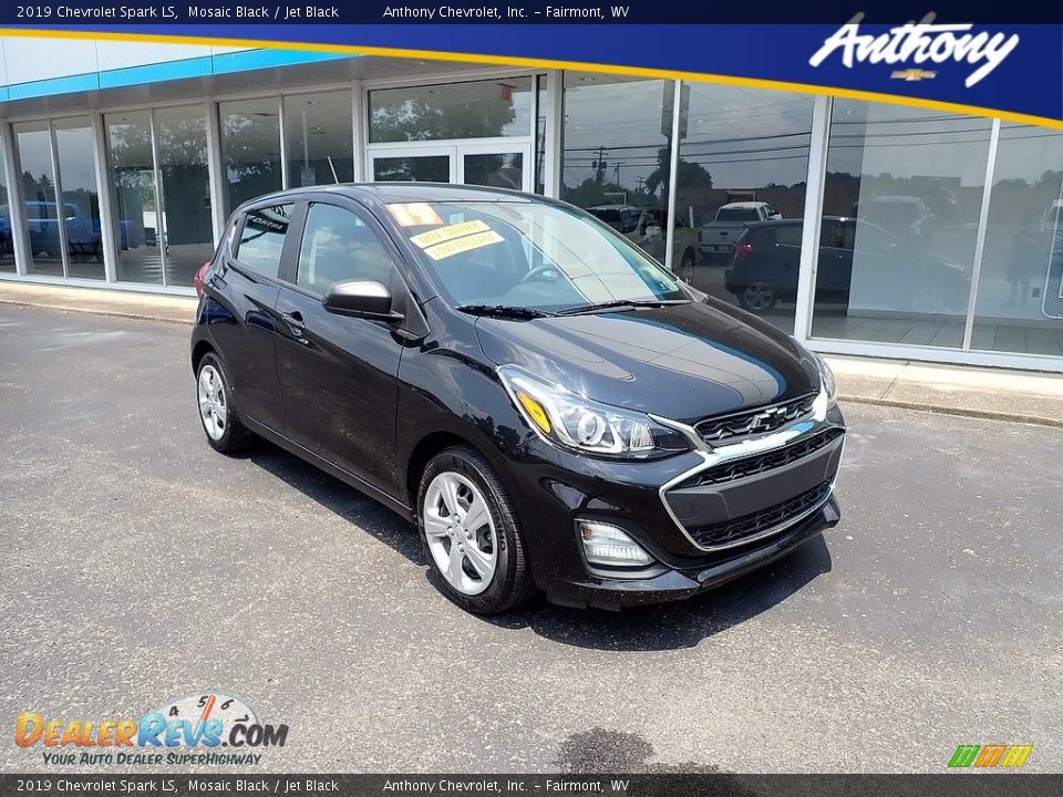 2019 Chevrolet Spark LS Mosaic Black / Jet Black Photo #1