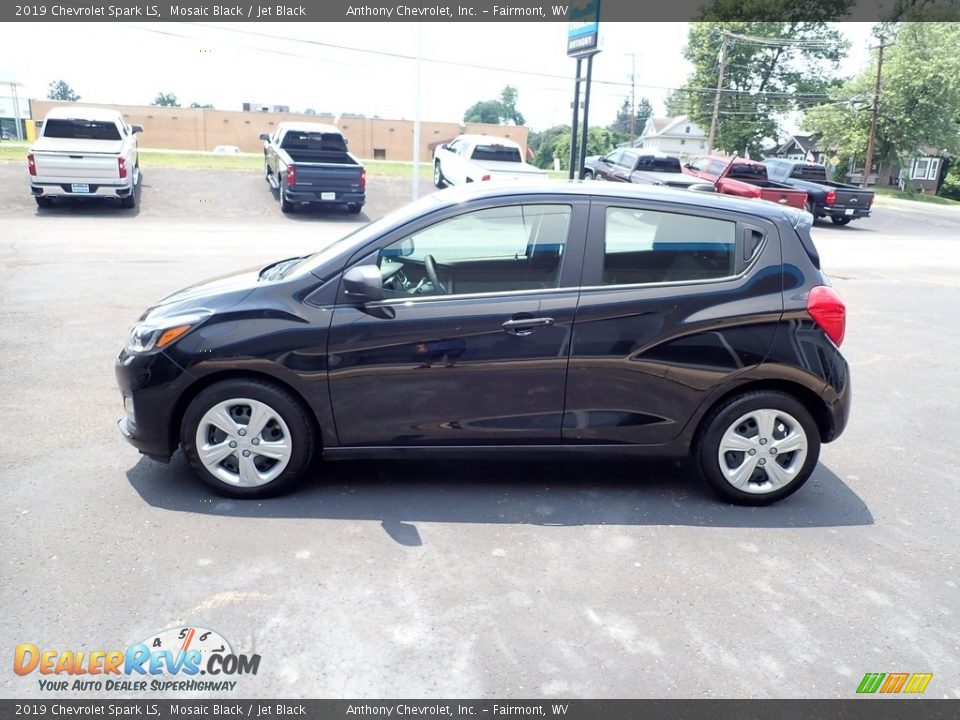 2019 Chevrolet Spark LS Mosaic Black / Jet Black Photo #6