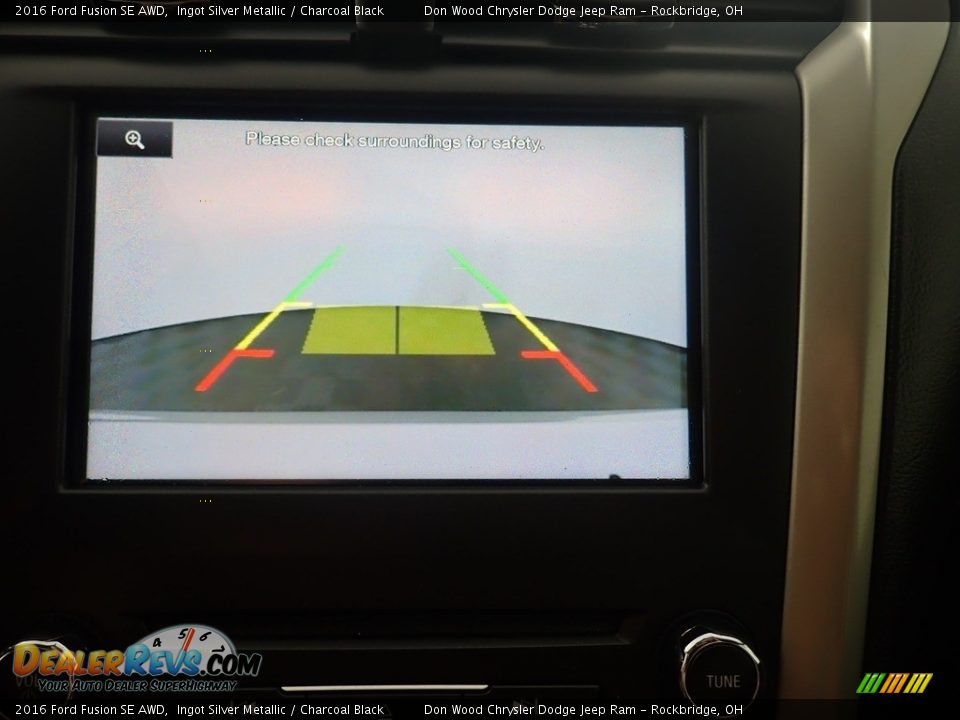 2016 Ford Fusion SE AWD Ingot Silver Metallic / Charcoal Black Photo #2