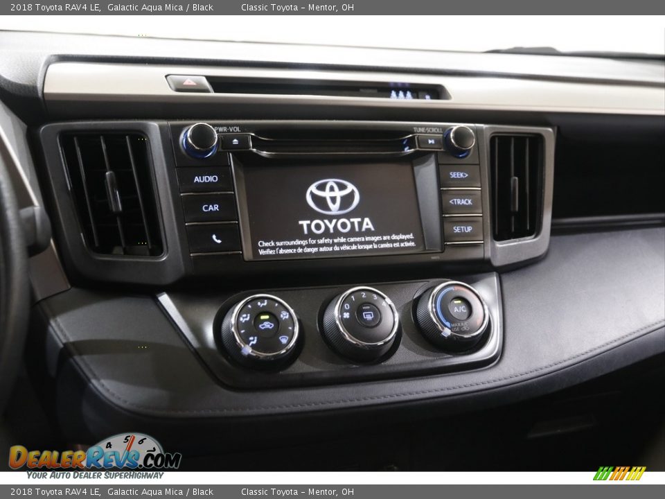 2018 Toyota RAV4 LE Galactic Aqua Mica / Black Photo #9