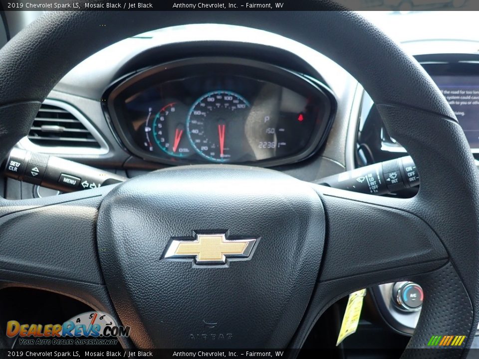 2019 Chevrolet Spark LS Mosaic Black / Jet Black Photo #17