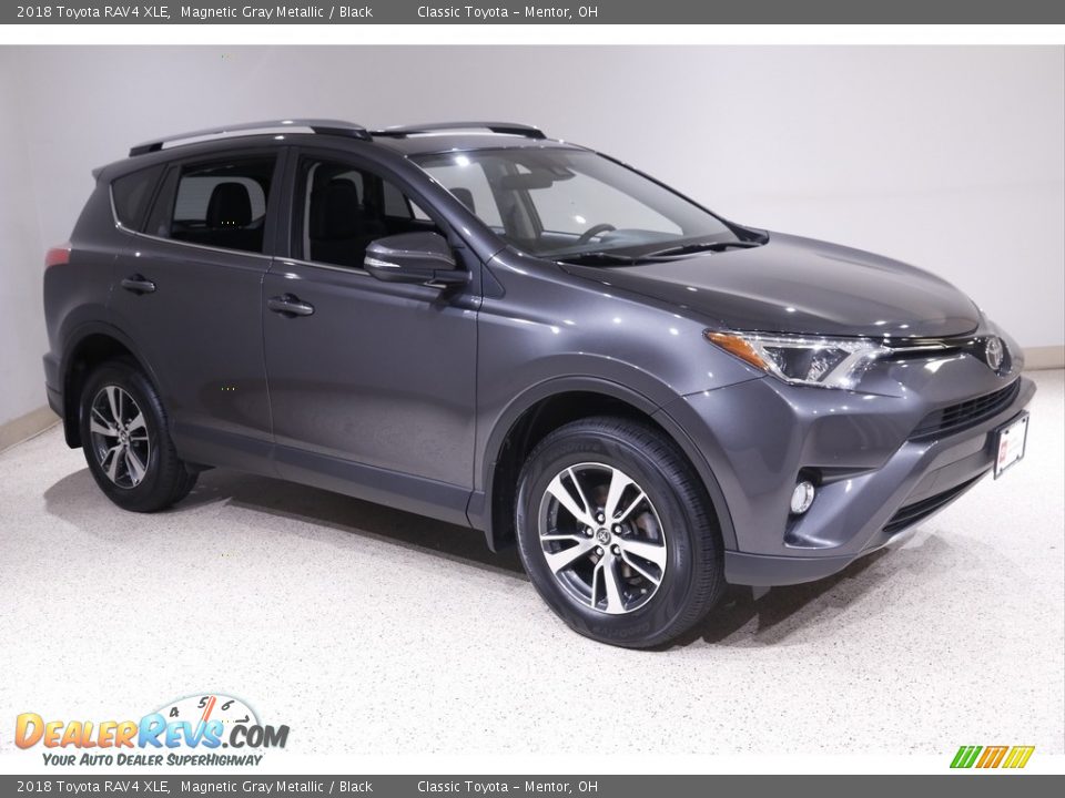 2018 Toyota RAV4 XLE Magnetic Gray Metallic / Black Photo #1