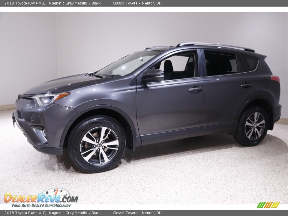 2018 Toyota RAV4 XLE Magnetic Gray Metallic / Black Photo #3