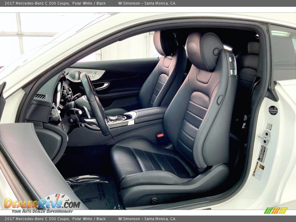 2017 Mercedes-Benz C 300 Coupe Polar White / Black Photo #18