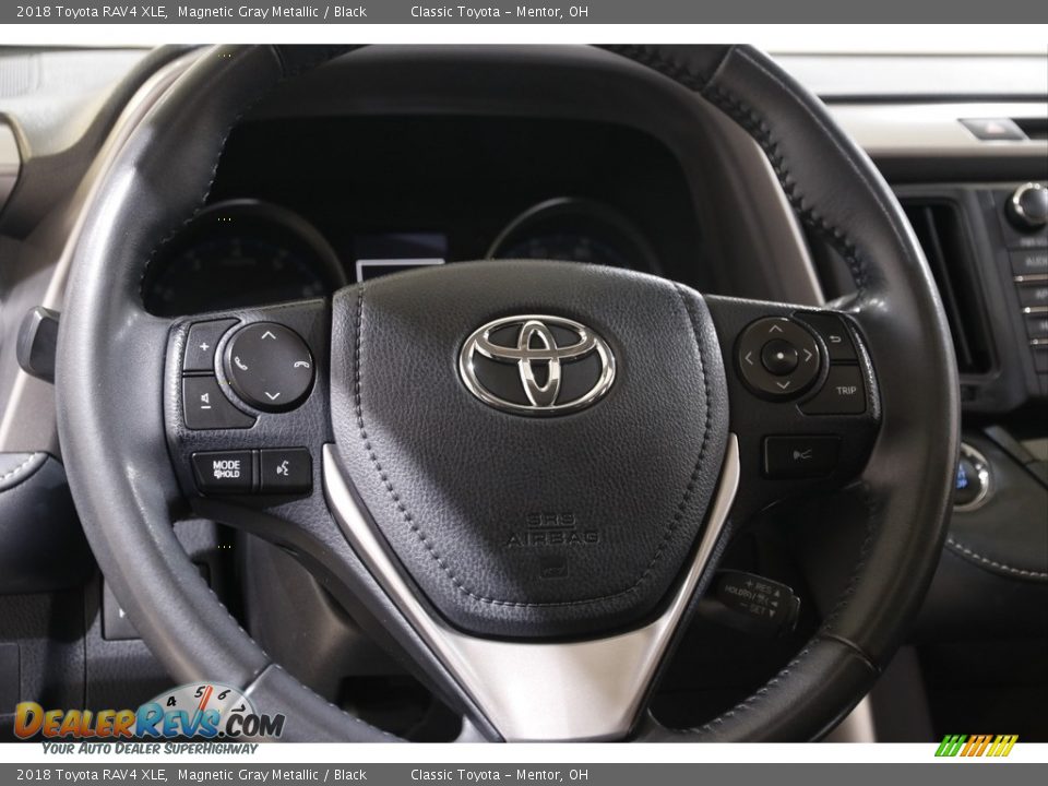 2018 Toyota RAV4 XLE Magnetic Gray Metallic / Black Photo #7