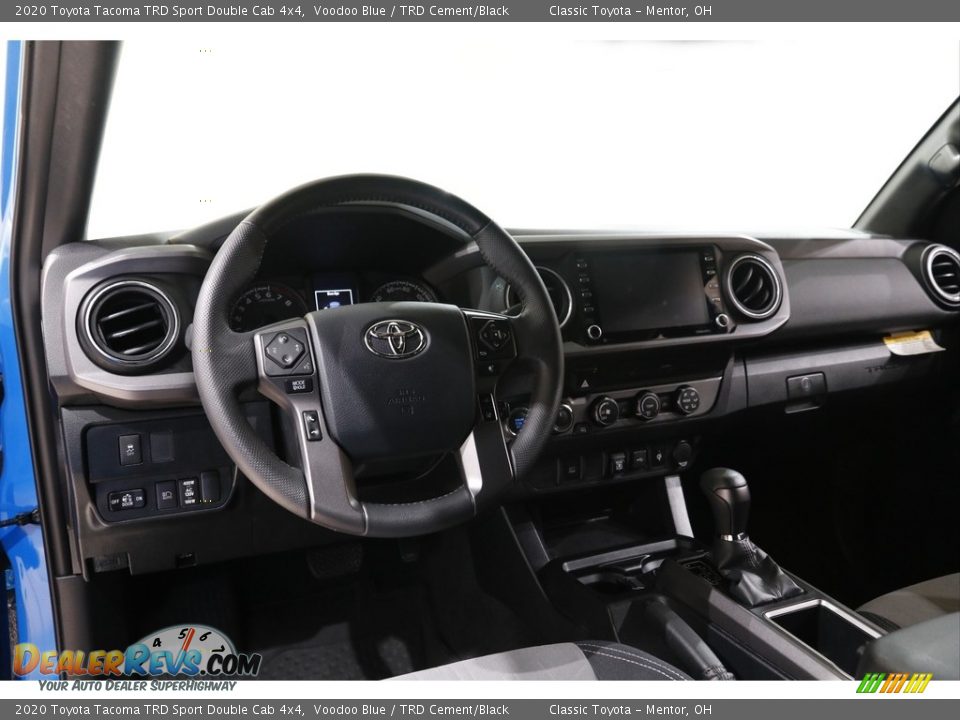 Dashboard of 2020 Toyota Tacoma TRD Sport Double Cab 4x4 Photo #6
