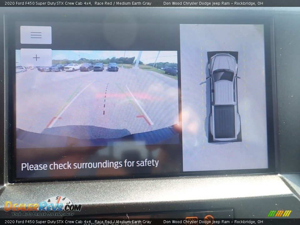 2020 Ford F450 Super Duty STX Crew Cab 4x4 Race Red / Medium Earth Gray Photo #2