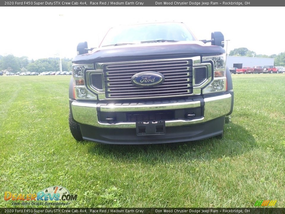 2020 Ford F450 Super Duty STX Crew Cab 4x4 Race Red / Medium Earth Gray Photo #5