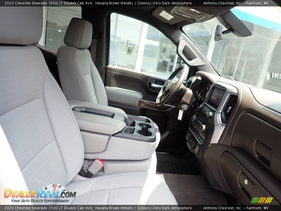 2020 Chevrolet Silverado 1500 LT Double Cab 4x4 Havana Brown Metallic / Gideon/­Very Dark Atmosphere Photo #10