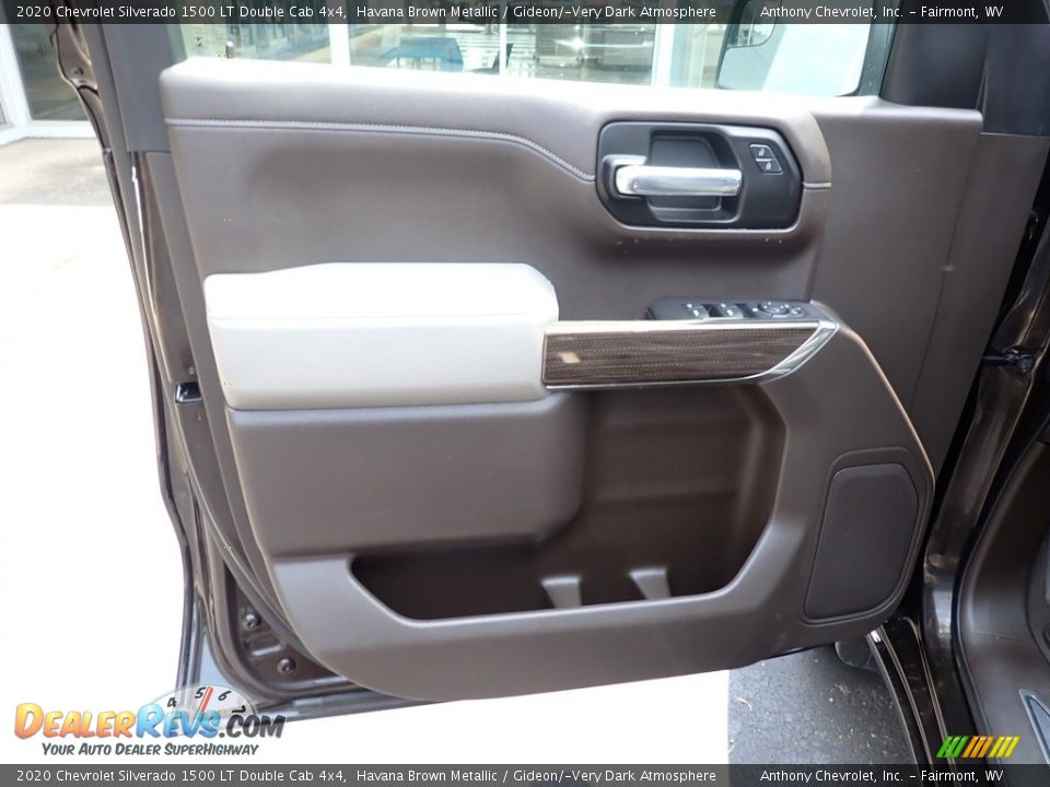 2020 Chevrolet Silverado 1500 LT Double Cab 4x4 Havana Brown Metallic / Gideon/­Very Dark Atmosphere Photo #14