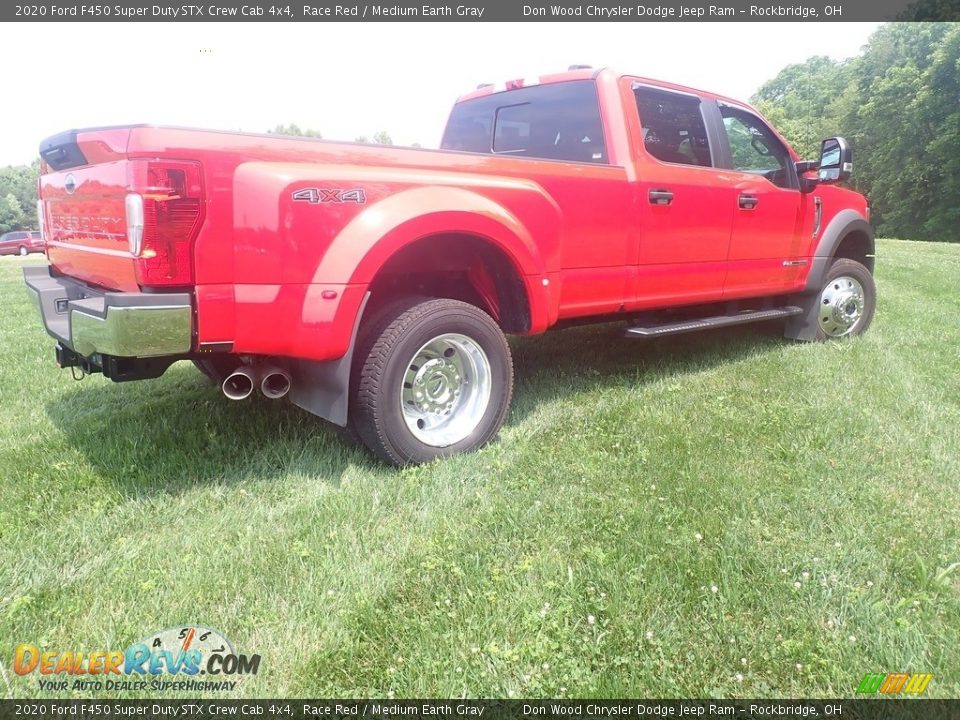 2020 Ford F450 Super Duty STX Crew Cab 4x4 Race Red / Medium Earth Gray Photo #10