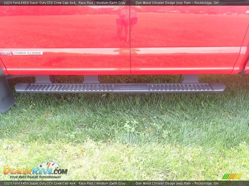 2020 Ford F450 Super Duty STX Crew Cab 4x4 Race Red / Medium Earth Gray Photo #14