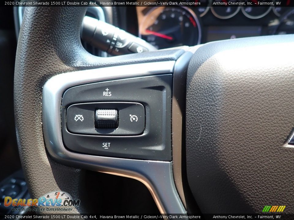 2020 Chevrolet Silverado 1500 LT Double Cab 4x4 Havana Brown Metallic / Gideon/­Very Dark Atmosphere Photo #20