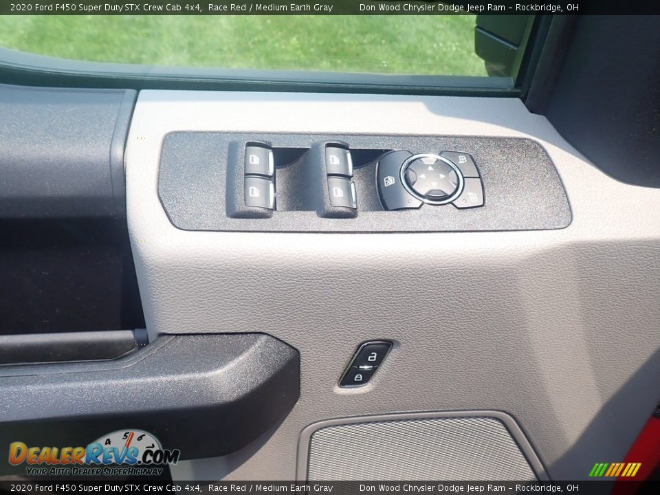 2020 Ford F450 Super Duty STX Crew Cab 4x4 Race Red / Medium Earth Gray Photo #20