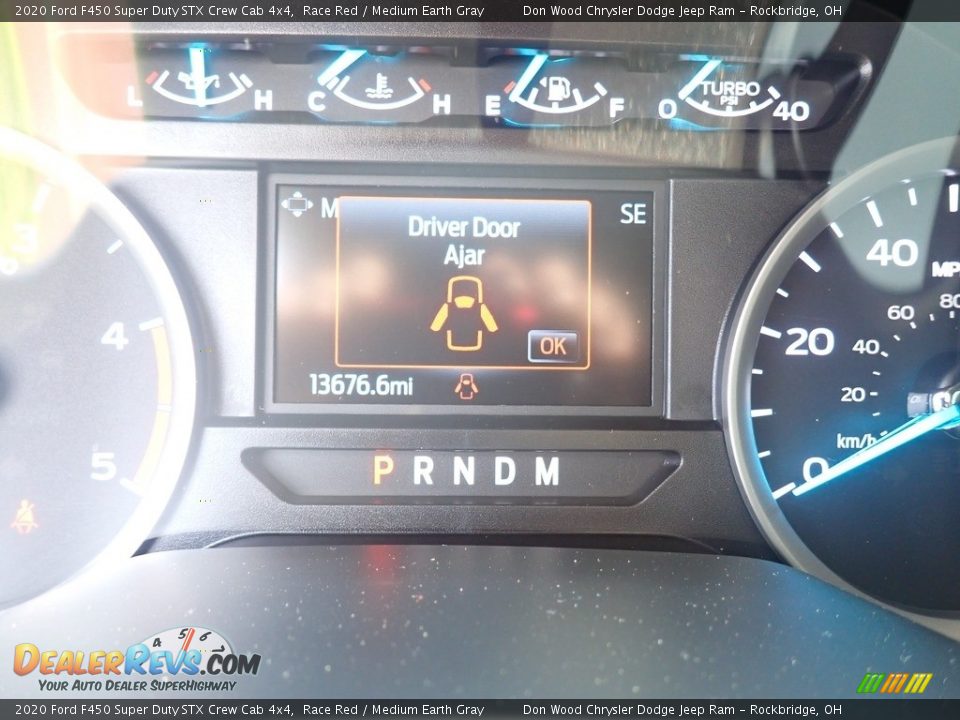 2020 Ford F450 Super Duty STX Crew Cab 4x4 Race Red / Medium Earth Gray Photo #24