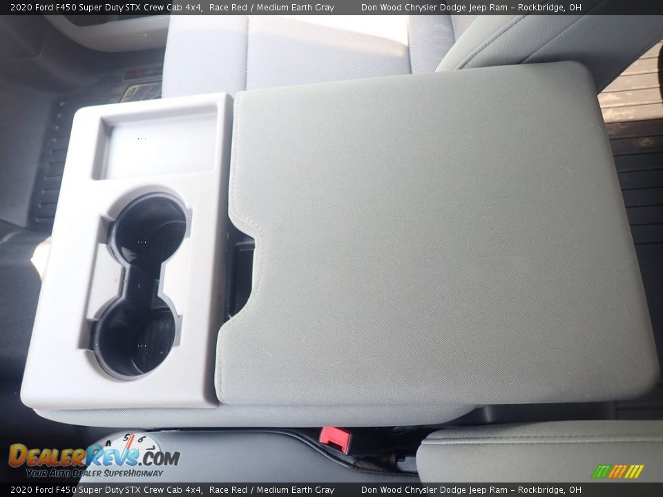 2020 Ford F450 Super Duty STX Crew Cab 4x4 Race Red / Medium Earth Gray Photo #33