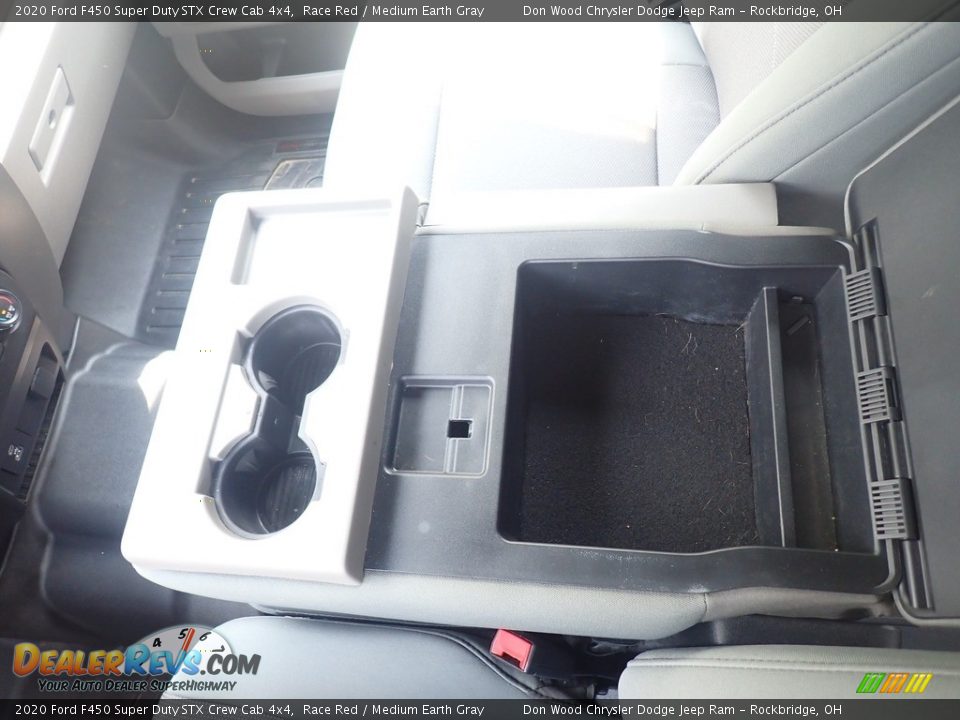 2020 Ford F450 Super Duty STX Crew Cab 4x4 Race Red / Medium Earth Gray Photo #34