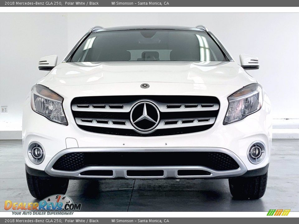 2018 Mercedes-Benz GLA 250 Polar White / Black Photo #2