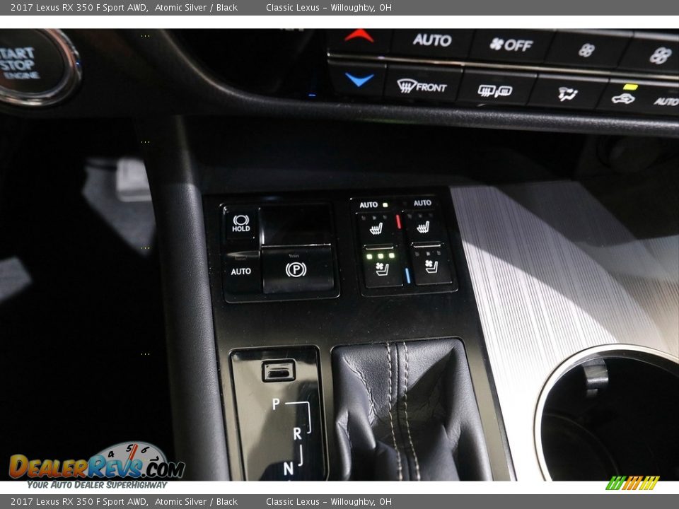 2017 Lexus RX 350 F Sport AWD Atomic Silver / Black Photo #16