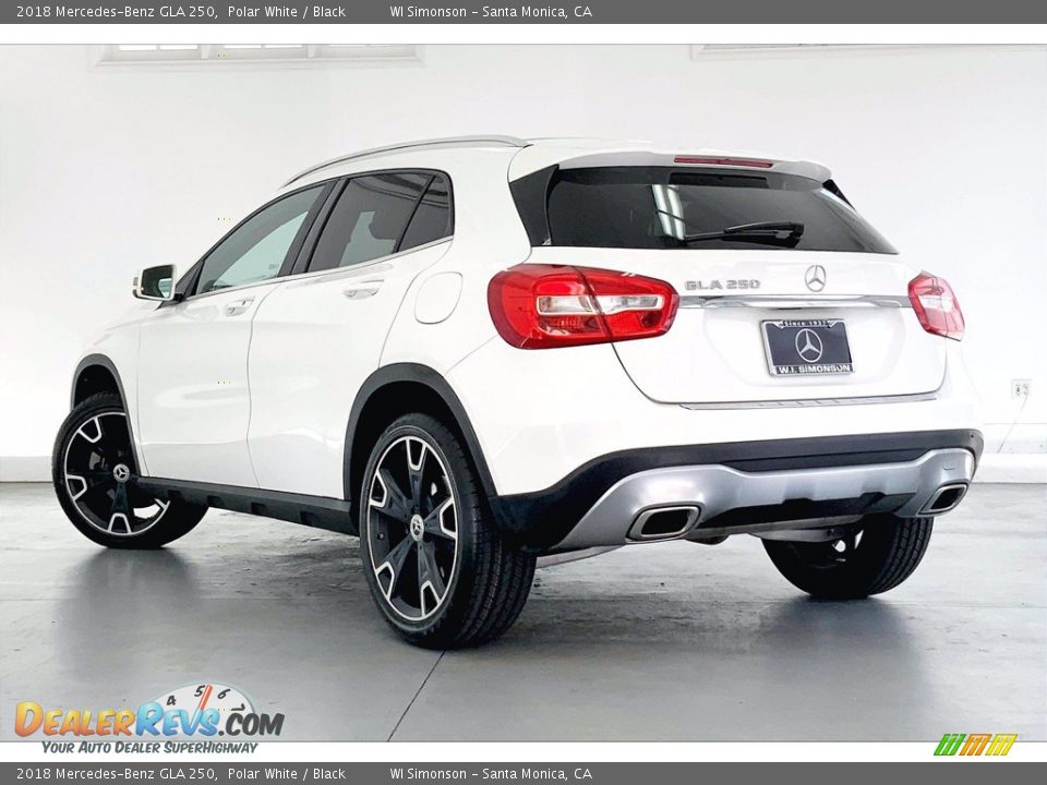 2018 Mercedes-Benz GLA 250 Polar White / Black Photo #10