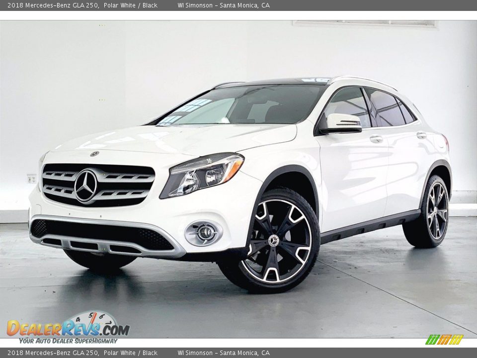 2018 Mercedes-Benz GLA 250 Polar White / Black Photo #12