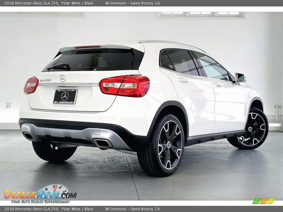 2018 Mercedes-Benz GLA 250 Polar White / Black Photo #13