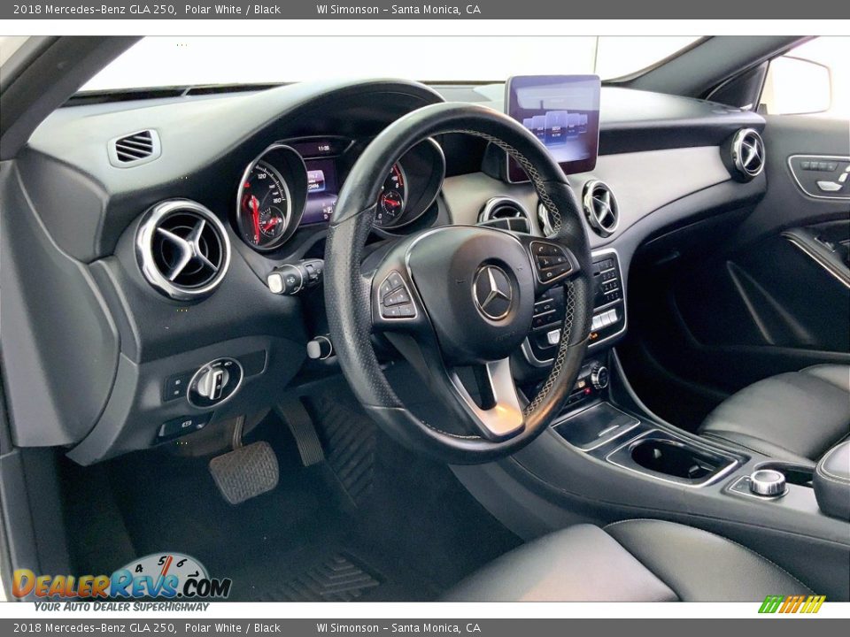 2018 Mercedes-Benz GLA 250 Polar White / Black Photo #14