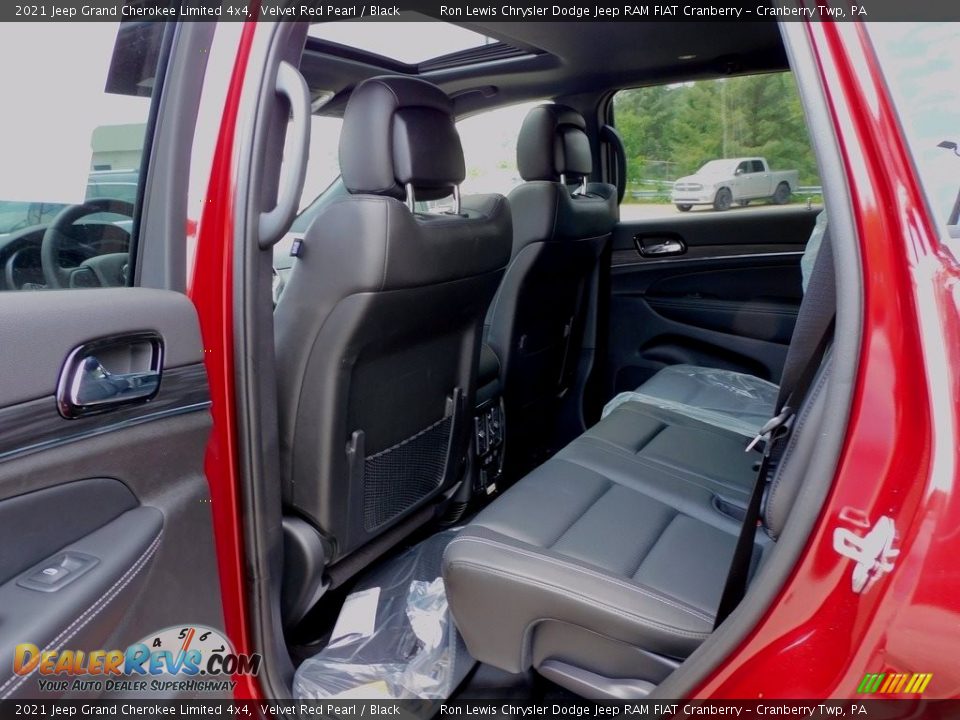 Rear Seat of 2021 Jeep Grand Cherokee Limited 4x4 Photo #12