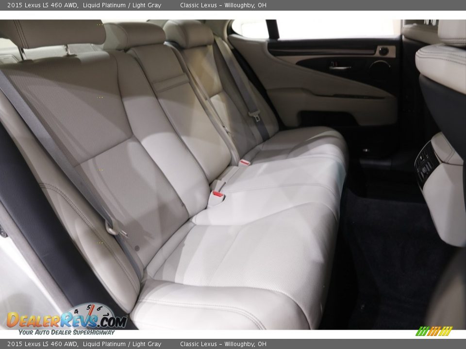 Rear Seat of 2015 Lexus LS 460 AWD Photo #18