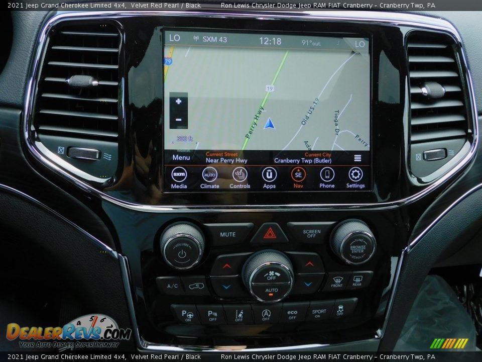 Navigation of 2021 Jeep Grand Cherokee Limited 4x4 Photo #16