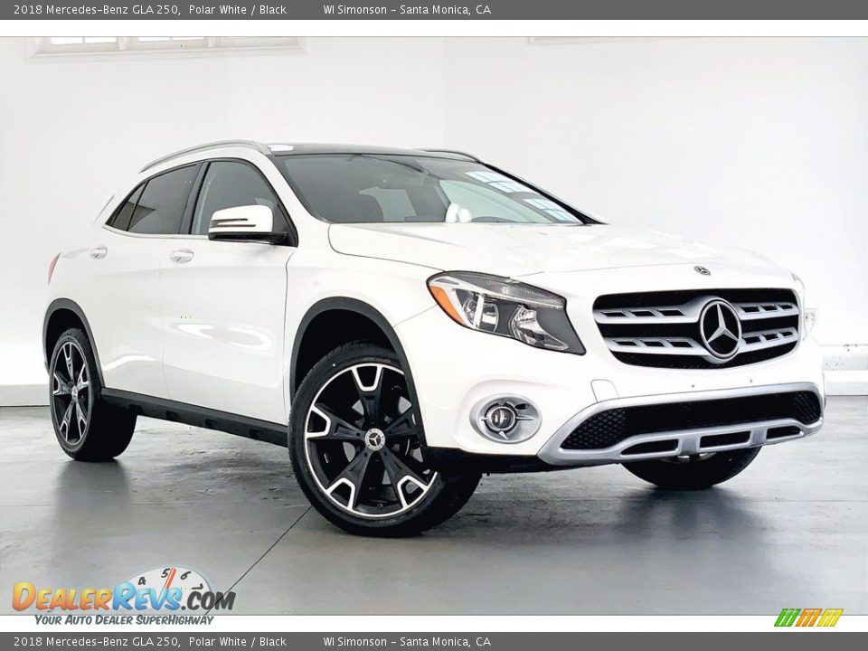 2018 Mercedes-Benz GLA 250 Polar White / Black Photo #34